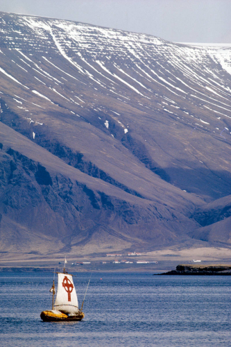 Arrival Iceland - portrait