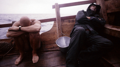 Exhausted crew