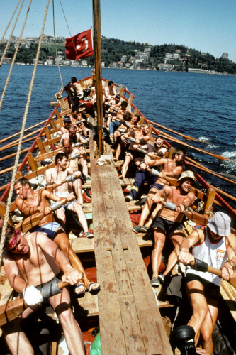 Rowing up bosphorus cover shot