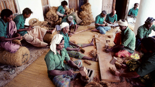Rope workers