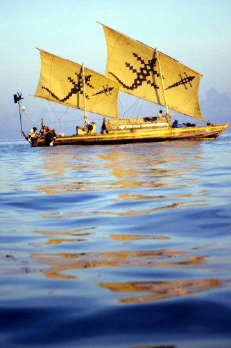 Evening off Halmahera