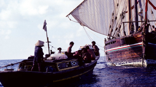 Boat people approach - 1