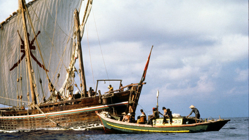 Boat people approach - 2