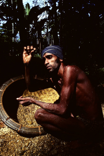 Gem miner - Sri Lanka