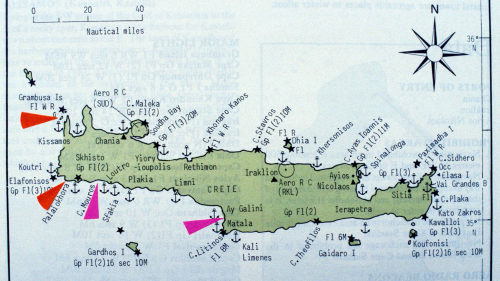 Crete map